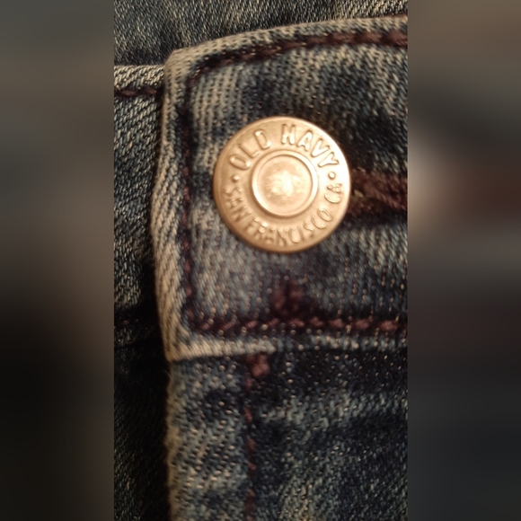 Old Navy Boot Cut Jeans size 10 stretchy - Picture 2 of 4